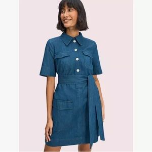 Kate Spade Denim Utility Shirtdress
